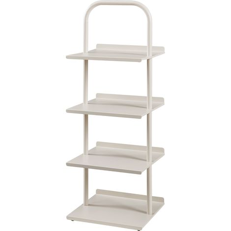 Zapatero de acero lacado 96 x 34 x 32 cm champán 030010505 (1/4)