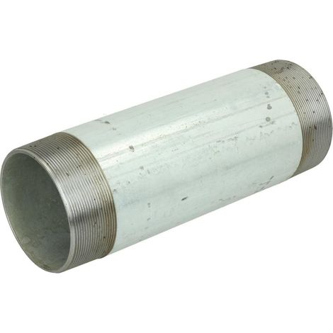 Nipple double galvanisé 4'' x 300 mm