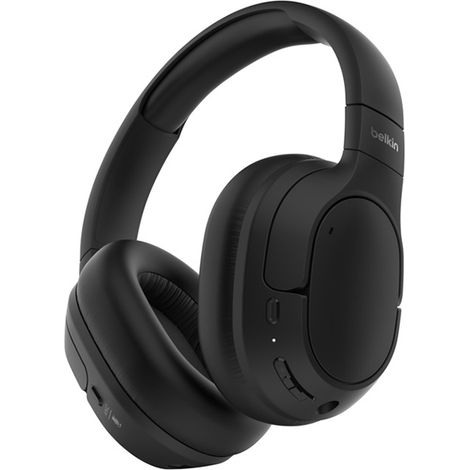 Belkin SoundForm Isolate Auricolare Bluetooth senza fili con cancellazione attiva del rumore ibrida, auricolare senza fili con microfono, 60 ore di autonomia of, cuscinetti auricolari CloudCushion, ne (1/4)