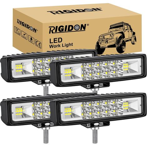4x 15 cm mini led light barre, 6 pouces 24W phare de travail led (1/5)