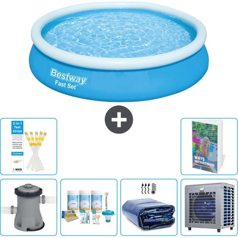 Bestway Piscina Bestway Fast Set Redonda - 366x76 cm - 7-piezas S302 (1/5)