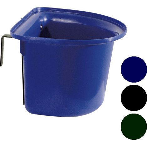 Mangiatoia portatile in plastica con zanche in metallo