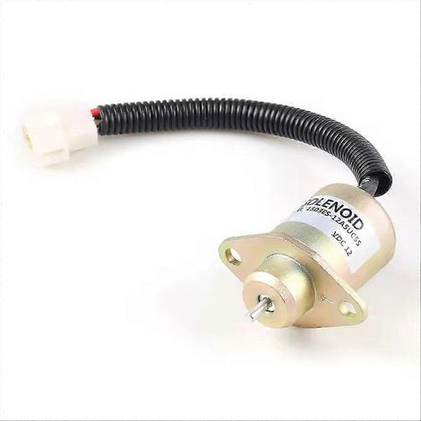 Électrovanne d'arrêt de carburant 12 V 1503ES-12A5UC5S SA-4569-T pour Kubota série 05 D905 D1005 V1205 V1305 V15 (1/5)