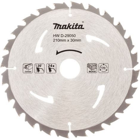 D-29050 Disco sega circolare, Standard T.C.T, 210 x 30 mm, 24 D