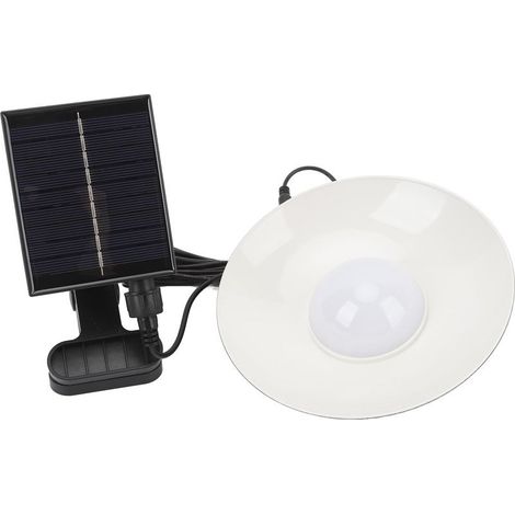 Lamp solar LED for umbrella, 1.2W, Clip on lighting white, load USB, display of the power, remote, Patio, Camping, garden (1/5)