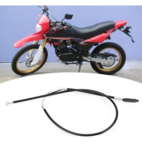Câble d'embrayage réglable pour moteur de moto tout-terrain 4 temps Black Pit, compatible avec les motos 110cc, 125cc et 140cc. (1/5)