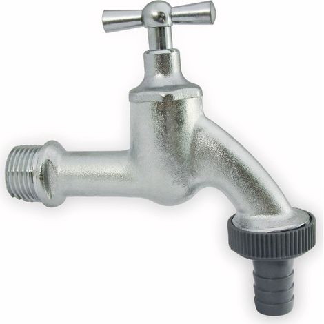 Valvola puteus tap valve finitura cromo opaco con attacco tubo