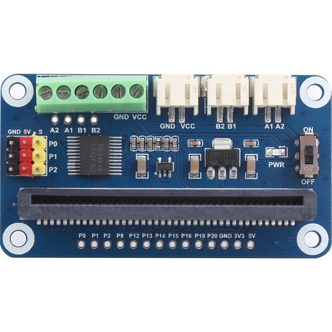Carte pilote de moteur pour composants de moteur de direction Micro:bit, DC à 2 voies, à 3 voies (1/5)