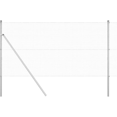 Maison Exclusive - Ground Fix Geschweißter Drahtzaun 100 x 1 m (B