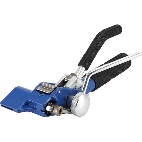 Tendeur à cliquet pour feuillard acier – Charge maximale 500kg – Poignée ergonomique – Coupe nette sans éclat