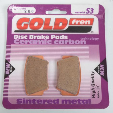 Plaquette de frein Gold Fren pour Moto KTM 450 XC 2008 à 2010 ARD (1/2)