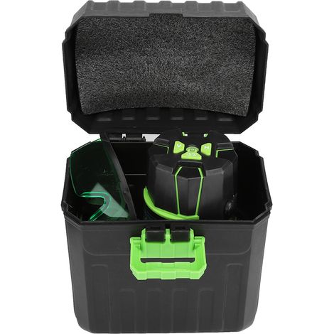 Niveau laser autonivelant à faisceau vert multifonctionnel, outil de mesure horizontal et vertical, USA 110-240V (2 fils) (1/5)