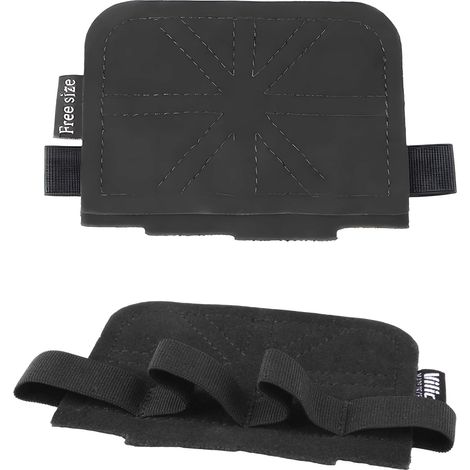 2 Pièces Coussinet De Prise en Cuir pour Musculation, Grip Pads Antidérapants avec Protection Paume, Accessoire Fitness pour Haltérophilie, Tractions Et Bodybuilding (1/5)