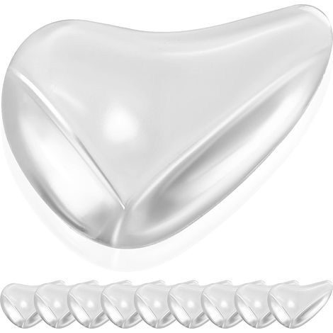 20 Pièces Protections d'angle pour Petits Meubles en PVC Argenté, Forte Adhérence, Adaptées pour Bureau et Bibliothèque, Dispositif de Sécurité Pratique (1/5)