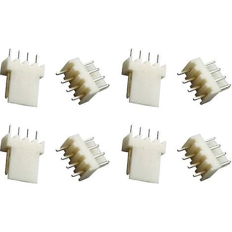 50 Stück KF2510 Stecker 2,54 mm Stiftleiste 4-poliger Lüfteranschluss