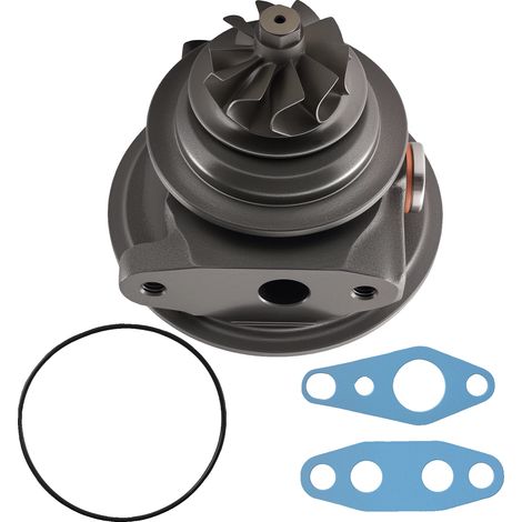 Núcleo turbo de rueda mecanizada en aluminio, longitud 17 cm, ancho 14,6 cm, altura 14,4 cm, peso 1150 g, número de pieza del fabricante 9836081180 (1/5)