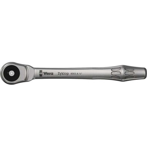 [NEUWERTIG] B-Ware Wera Knarre Zyklop Metal 1/4" Antrieb Durchsteckvierkant 141mm Werkzeug robust (1/2)