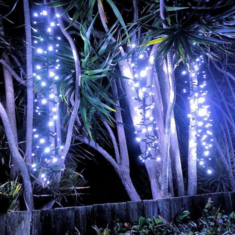 Guirlande lumineuse de Noël complète, blanc froid, 10 m (1/5)
