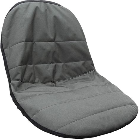 Padded Seat Cover for Riding Mower, 600d Oxford Fabric, PP Cotton Cushion, Scratch Resistant, Mowing Pockets, Back and Elastic Hem (1/5)