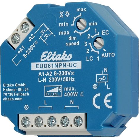 Eltako Stromstoß-Dimmschalter EUD61NPN-UC