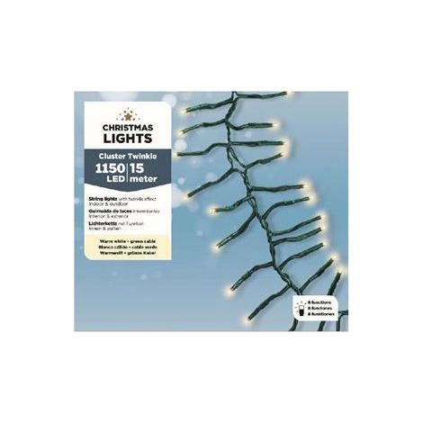 Filo 1150 Luci Led Bianco Caldo 8 Funzioni Effetto ... - Ibs