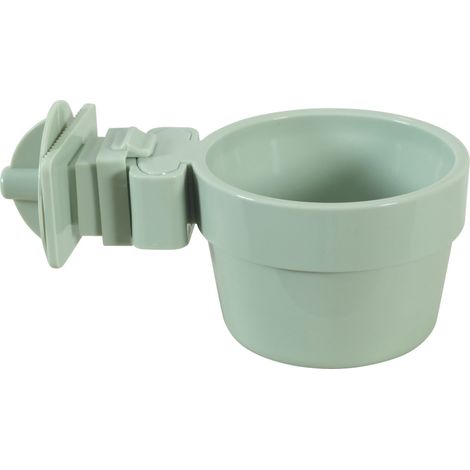 Mangeoire plastique Cosy 300 ml vert pour petits mammifères - zolux (1/3)