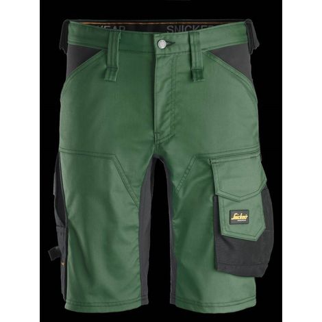 PANTALONE CORTO STRETCH ALLROUNDWORK TG. 56 VERDE (1/2)