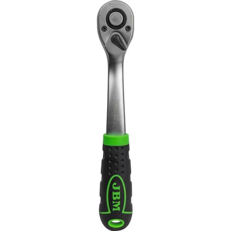 Chiave a cricchetto jbm 1/2 255mm 72 denti zinco