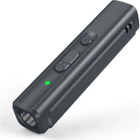 Répulsif à ultrasons pour chien - PZCC - Indicateur LED - Rechargeable USB - Portée 5-10 m - Batterie 350 mAh - Portable (1/4)