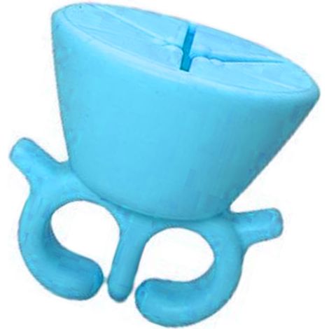 Outil de désherbage, collecteur de déchets, anneau de bricolage, transfert thermique, outils de désherbage, accessoires et fournitures pour presse à chaud portable, bleu clair (1/5)