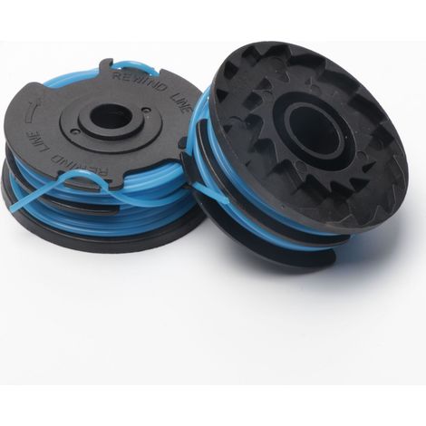 Compatible avec Greenworks 2900719 — Bobine bleue, kit d'accessoires pour coupe-bordures et fil de coupe-bordures en nylon, C