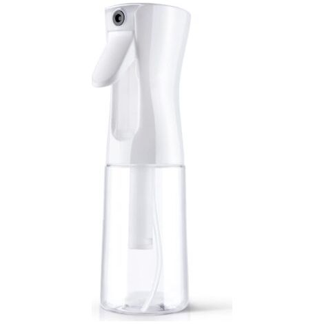 QORVA-Flacons Pulvérisateur- 200ml Blanc et Transparent Rechargeable Bouteille de Vaporisateur en Plastique pour Jardinage Nettoyage Beauté