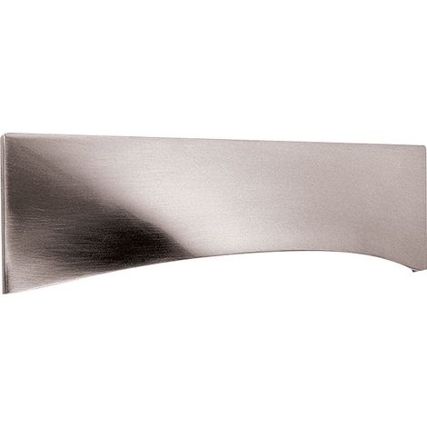 Poignée coquille zamac - Hauteur : 42 mm - Entraxe : 96 mm - Décor : Chromé mat - Longueur : 150 mm - Profondeur : 27 mm - Matériau : Zamac - FOSUN