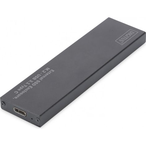 Digitus Externes SSD-Gehäuse, M.2 - USB Type-C™