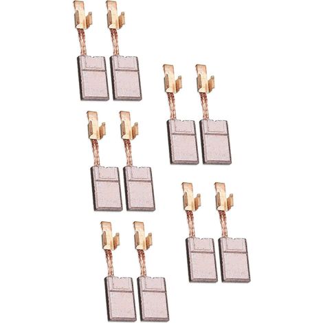 Lot de 10 moteurs balais de charbon pour Makita 14,4V 18V, CB-440, perceuse, meuleuse (1/5)