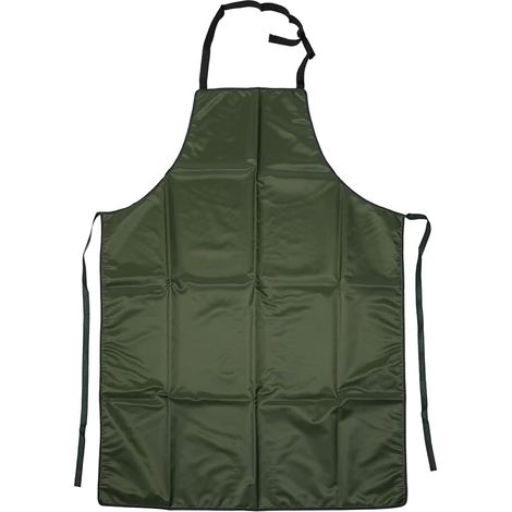 1 - Tablier - Nylon - Indéchirable - Protection Jardinage Débroussailleuse Usage Professionnel Noir 110x90cm