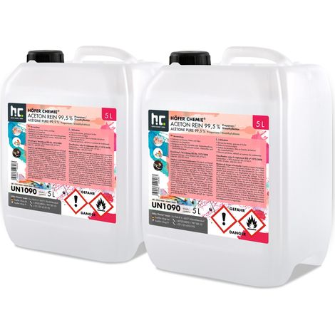 2x 5 L Aceton rein 99,5%