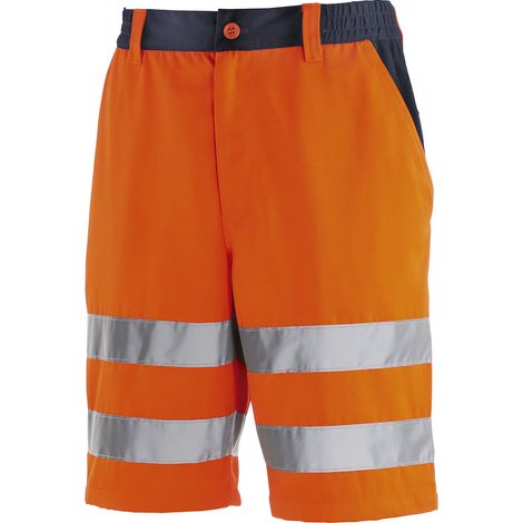 FRANKEL kaiserkraft, Short de signalisation, orange vif / bleu