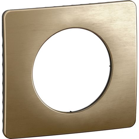 Legrand - Plaque Céliane 1 poste – finition Bronze Satiné