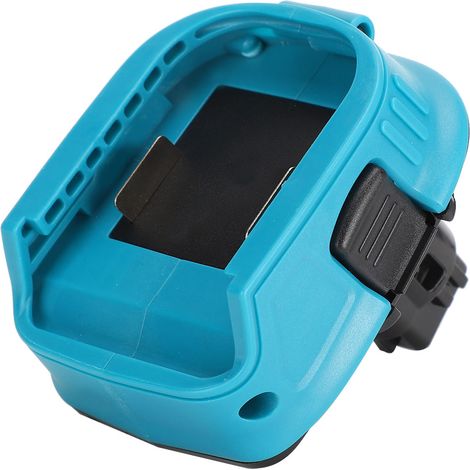 Adaptateur de Batterie Lithium Ion ABS pour Équipement Audio Makita 18V LXT