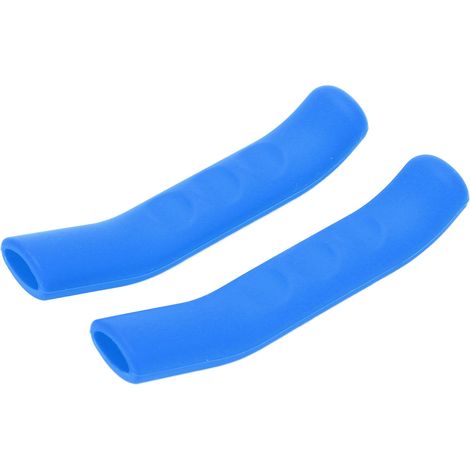 Rutschfeste Silikon-Scootergriffe, Lenkerprotektoren für Xiaomi M365 (blau) (1/5)