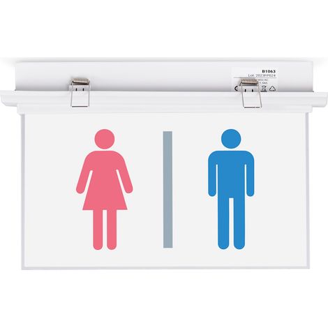 Bloc autonome d'éclairage de sécurité avec pictogramme (1/5)