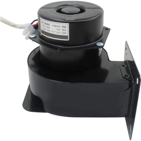 Ventilateur four gaz 220v moteur extracteur radial chaudiere moteur ventilateur centrifuge poele industriel granulés bois noir (1/5)