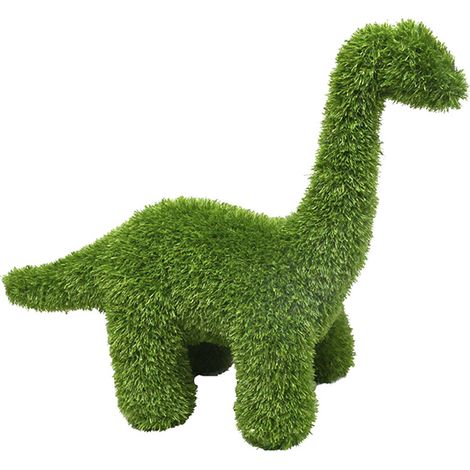 Figura di Erba Artificiale Dinosauro Brachiosauro 26x65x80 cm per Decorazione  Ideale per giardino, terrazza e casa