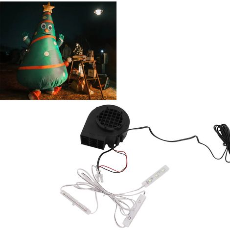 Ensemble de trois ampoules LED blanches pour jouets gonflables (fête nationale américaine, Noël), gonfleurs, adaptateur pour gonflables de terrasse (Noël), gonfleur pour décorations de fêtes extérieur (1/5)