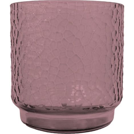 Verre En Rpet Transparant Dusty Pink 400ml - Livwise Point Virgule
