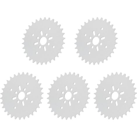 Lot de 5 pignons en aluminium de 8 mm (réf. 5311-0014-0030) résistants à l'usure, 30 dents, pour robots et équipements d'ingénierie. (1/5)