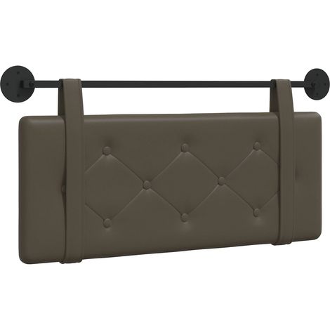 Maison Exclusive - Tête de lit suspendue Gris Simili cuir