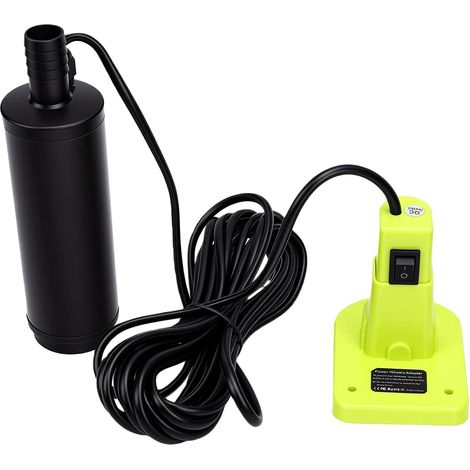 Cordless Battery-Powered Water Pump, 100W Motor with Handle (1/5)
