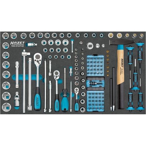 Assortiment d’outils 163-512/142 HAZET (1/2)